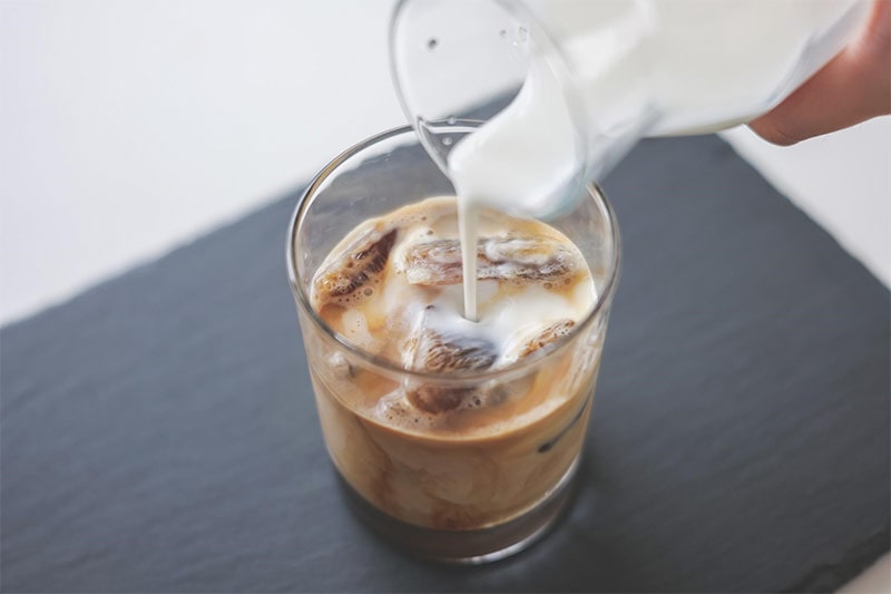 最後まで美味しい氷コーヒーのカフェラテ