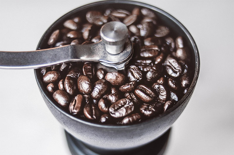 コーヒーミル　コーヒー豆