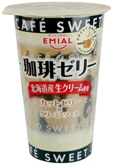 SWEET CAFÉ エミアル SWEET CAFÉ　珈琲ゼリー 北海道産生クリーム使用